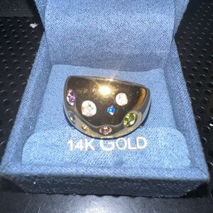 Gold ring 14 k